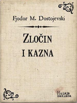 cover image of Zločin i kazna